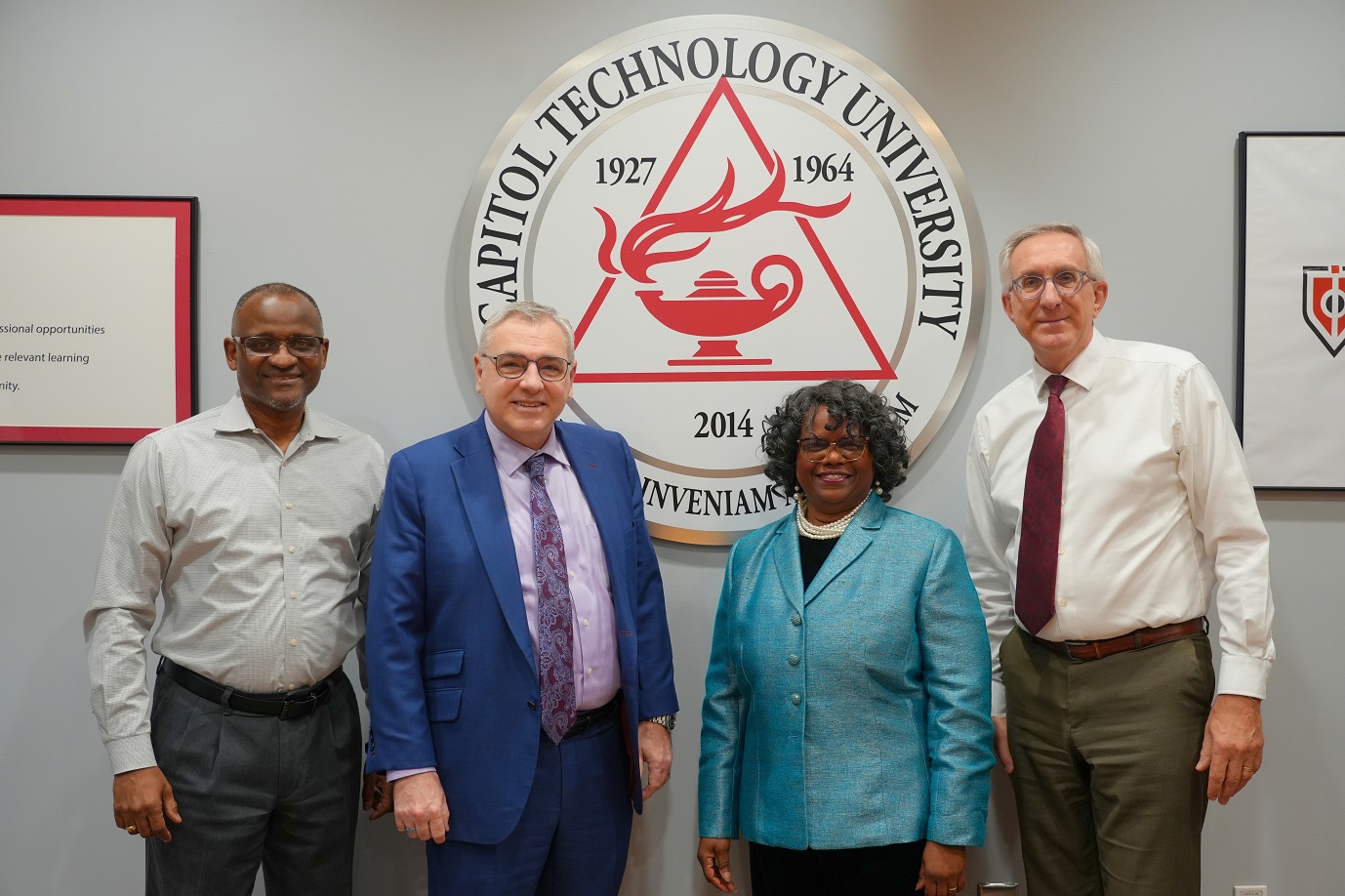 Capitol Tech and Fire Rockets MOU Signing Group